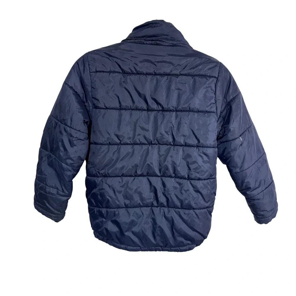 Tommy Hilfiger Size 8 Blue Puffer Jacket‎ Kids Padded Fleece Lined